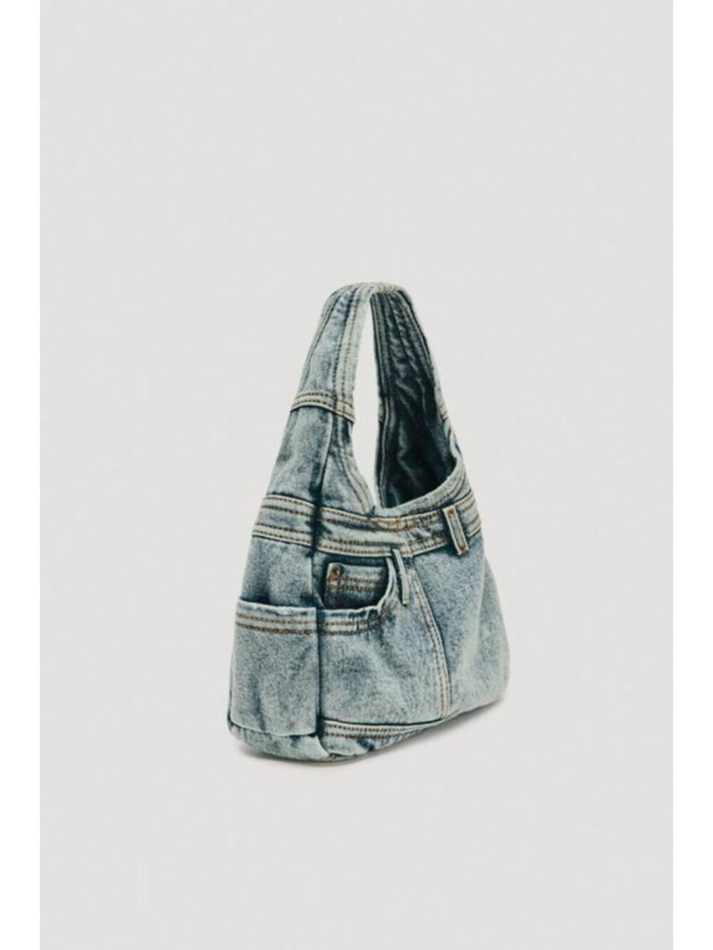 ZARA LIMITED EDITION DENIM BAG - Picture 4 of 8